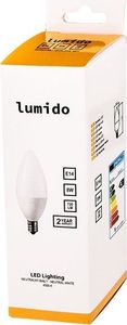 LUMIDO Żarówka led świeczka e14 720 lm 8w biała UNIWERSALNY 8