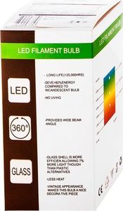 LUMIDO Żarówka led filamentowa e27 6w 540 lm ciepły UNIWERSALNY 6