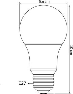 LUMIDO Żarówka led filamentowa e27 10w 900 lm ciepły UNIWERSALNY 4