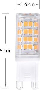 LUMIDO Żarówka led g9 6w 450lm mini ciepła biała UNIWERSALNY 2