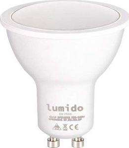 LUMIDO Żarówka led gu10 smd 2835 4w ciepły biały 380 lm UNIWERSALNY 7