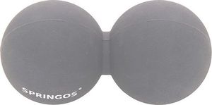 Springos Duo-Ball do masażu Lacrosse szary 3