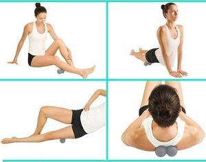 Springos Duo-Ball do masażu Lacrosse szary 6