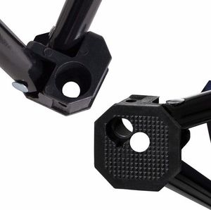 Springos Krzesło turystyczne składane wędkarskie kremowo-szaro-czarne UNIWERSALNY 6