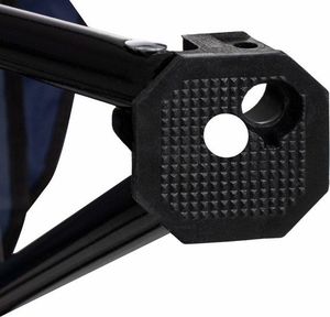 Springos Krzesło turystyczne składane wędkarskie granatowe 11