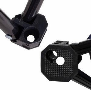 Springos Krzesło turystyczne składane wędkarskie czarne 8