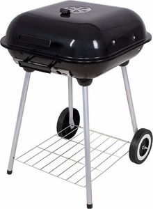 Springos Grill ogrodowy węglowy 2 ruszty chromowane 38.5x43 cm i 36x36cm 6