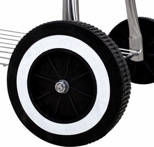 Springos Grill ogrodowy węglowy 2 ruszty chromowane 38.5x43 cm i 36x36cm 7