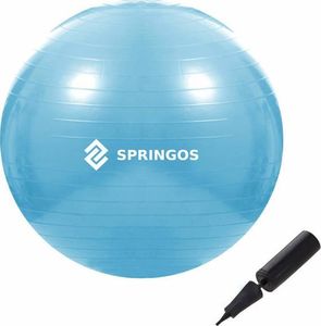 Springos Piłka do ćwiczeń FB0006 55cm niebieska 2