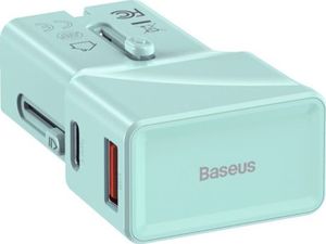 Ładowarka Baseus 1x USB-A 1x USB-C 3 A (BSU1628BLU) 4