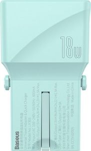 Ładowarka Baseus 1x USB-A 1x USB-C 3 A (BSU1628BLU) 7