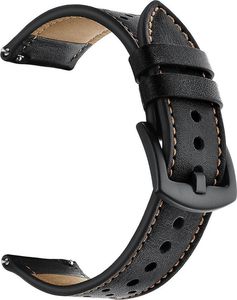 Tech-Protect TECH-PROTECT LEATHER SAMSUNG GALAXY WATCH 3 41MM BLACK 5