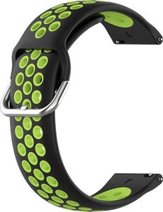 Tech-Protect TECH-PROTECT SOFTBAND SAMSUNG GALAXY WATCH 3 41MM BLACK/LIME 2