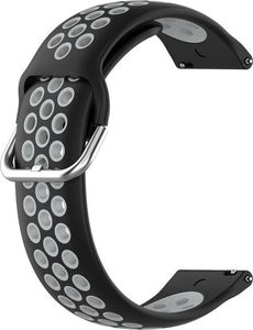 Tech-Protect TECH-PROTECT SOFTBAND SAMSUNG GALAXY WATCH 3 45MM BLACK/GREY 2