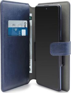 Puro PURO Universal Wallet - Uniwersalne etui obrotowe 360 z kieszeniami na karty, rozmiar XXL (granatowy) 1