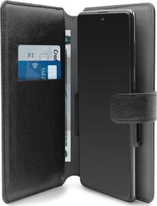 Puro PURO Universal Wallet - Uniwersalne etui obrotowe 360 z kieszeniami na karty, rozmiar XXL (czarny) 1