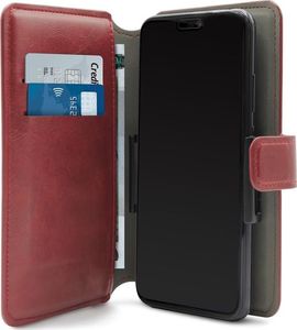 Puro PURO Universal Wallet - Uniwersalne etui obrotowe 360 z kieszeniami na karty, rozmiar XL (czerwony) 1