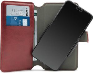Puro PURO Universal Wallet - Uniwersalne etui obrotowe 360 z kieszeniami na karty, rozmiar XL (czerwony) 5