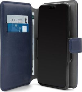Puro PURO Universal Wallet - Uniwersalne etui obrotowe 360 z kieszeniami na karty, rozmiar XL (granatowy) 1