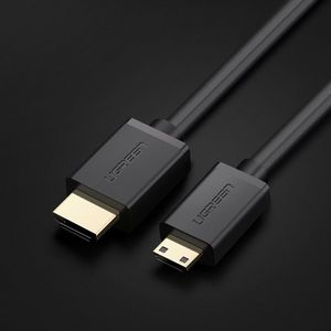 Kabel Ugreen HDMI Mini - HDMI 1.5m czarny (UGR449BLK) 2