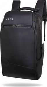 Plecak R-bag Plecak męski na laptopa 13-15,6'' z USB Forge Black 1