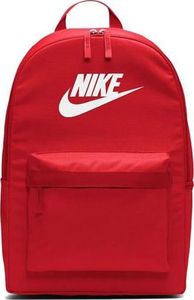 Nike Plecak Szkolny Sportowy Nike klasyczny czerwony heritage 1