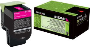 Toner Lexmark 80C2XME Magenta Oryginał  (80C2XME) 1