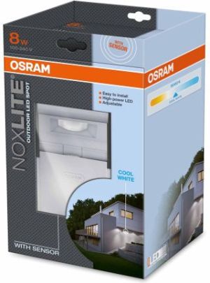Osram NOXLITE LED SPOT WHITE wall mount 8W Sensor 4