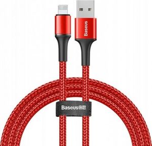 Kabel USB Baseus BASEUS PODŚWIETLANY KABEL OPLOT USB IPHONE 1,5A 2m 1