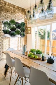 Tajemniczy ogród Doniczka modułowa na ścianę biała uniwersalny 4