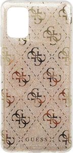 Guess Guess 4G Glitter - Etui Samsung Galaxy A31 (Gold) 2
