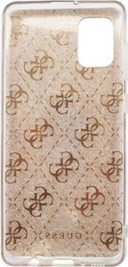 Guess Guess 4G Glitter - Etui Samsung Galaxy A31 (Gold) 3