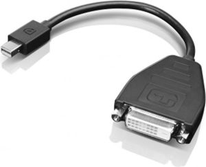 Adapter AV Lenovo DisplayPort Mini - DVI-D czarny (0B47090) 1