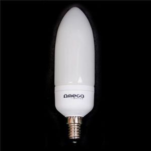 Świetlówka kompaktowa Omega E14 9W (OMZE14CD-09W) 1