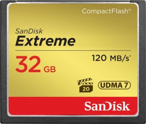 Karta SanDisk Extreme Compact Flash 32 GB  (SDCFXSB-032G-G46) 1