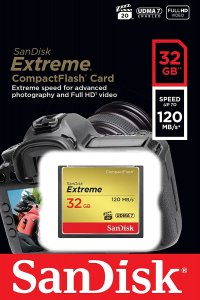 Karta SanDisk Extreme Compact Flash 32 GB  (SDCFXSB-032G-G46) 2