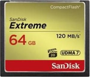 Karta SanDisk Extreme Compact Flash 64 GB  (SDCFXSB-064G-G46) 1