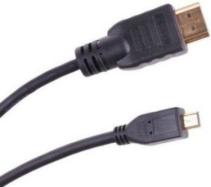 Kabel HDMI Micro - HDMI 1.5m czarny (KPO3877-1,8) 1