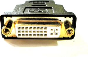 Adapter AV LechPol HDMI - DVI-I czarny (ZLA0618) 1