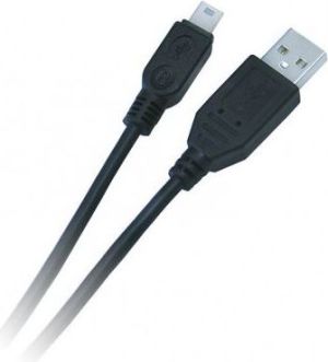 Kabel USB Libox USB-A - miniUSB 3 m Czarny (LB0018) 1