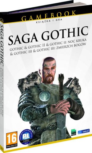 Saga Gothic (Gothic I, II i III + dodatki) - książka + gry PC 1