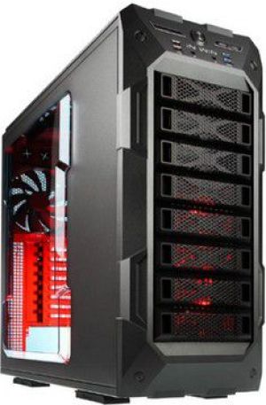 Obudowa In Win GRone Big Tower czarno czerwony z oknem (GRone Black/Red) 3