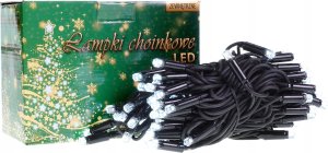 Lampki choinkowe Rum-Lux Lampki choinkowe zew. LZ-LED-80G białe 2