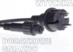 Lampki choinkowe Rum-Lux Lampki choinkowe zew. LZ-LED-80G białe 4