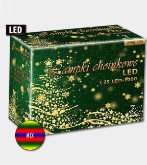 Lampki choinkowe Rum-Lux LED kolorowe 1