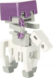 Figurka Mattel Minecraft Szkielet na koniu (FVH12) 1