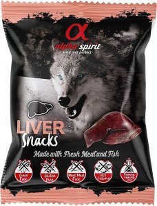 Alpha Spirit Przysmak dla psa w kostkach z wątróbką 50 g 1