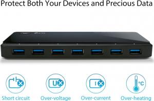 HUB USB TP-Link 9x USB-A 3.0 (UH720) 4