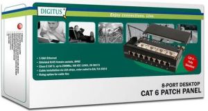 Digitus Biurkowy panel krosowy , kat. 6, klasa E, ekranowany (DN-91608SD) 3