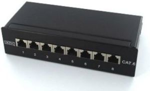 Digitus Biurkowy panel krosowy , kat. 6, klasa E, ekranowany (DN-91608SD) 6